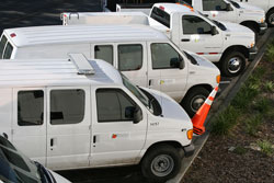 Property management service vehicles